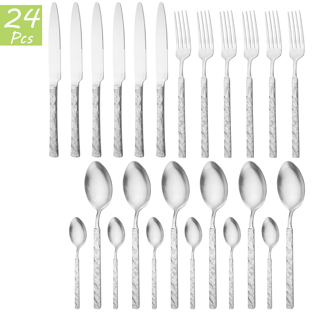 Vintage Collectible Spoons - Set di stoviglie in acciaio inossidabile