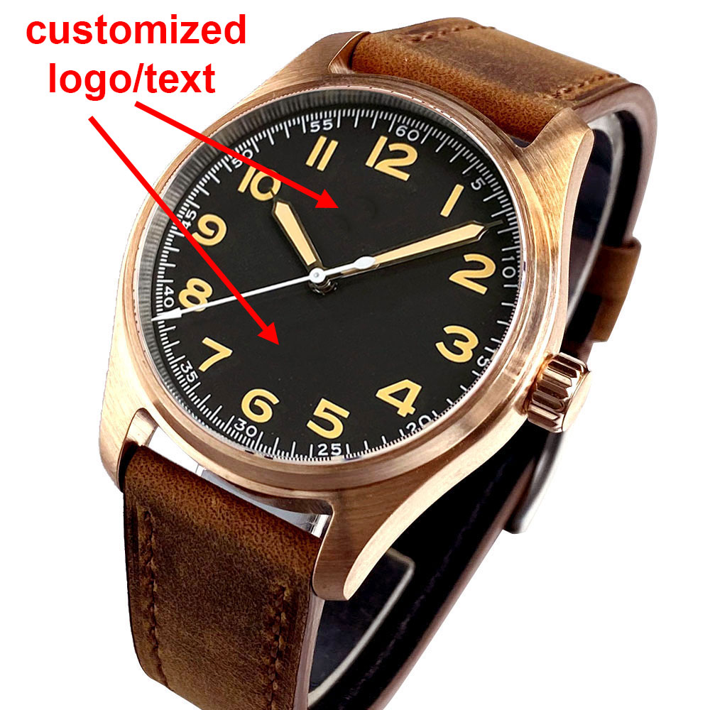 Vintage Watch Crystal - Orologio personalizzato da uomo Real Cusn8