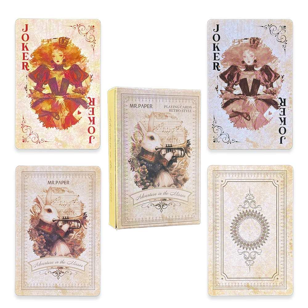 Vintage Collectible Board Games - Set di 55 Carte da Gioco
