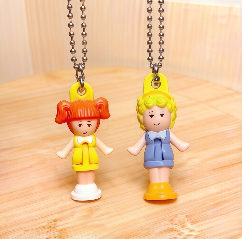 Vintage Collection Playset - Portachiavi con ciondolo Polly Pocket, micro