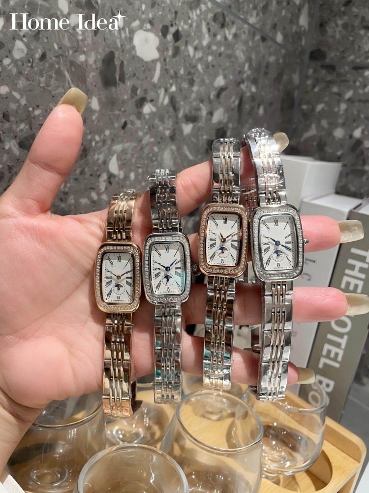 Vintage Watch Crystal - Elegante Orologio da Donna con Cinturino