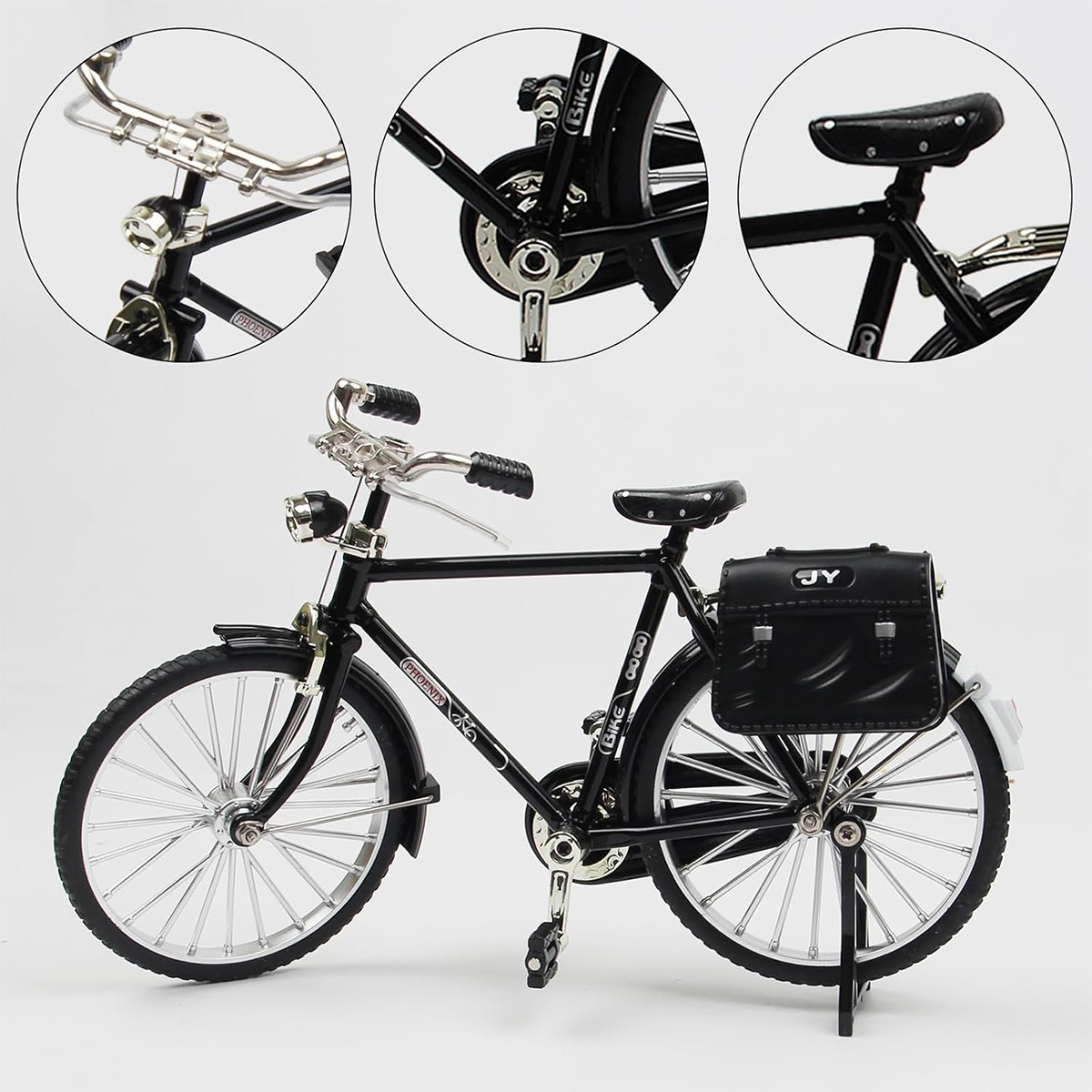 Vintage Collectible Toys - Modellino in Lega di Bicicletta Retrò,