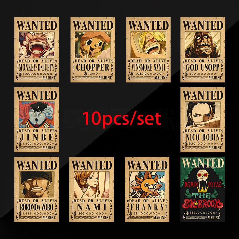 10 Pezzi Poster Anime One Piec - Vintage Collectible Toys recensione e prezzo