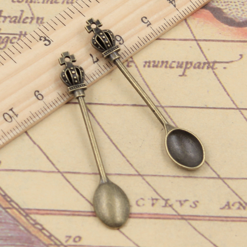 10pcs Charms Cucina Crown Cucc - Vintage Collectible Spoons recensione e prezzo