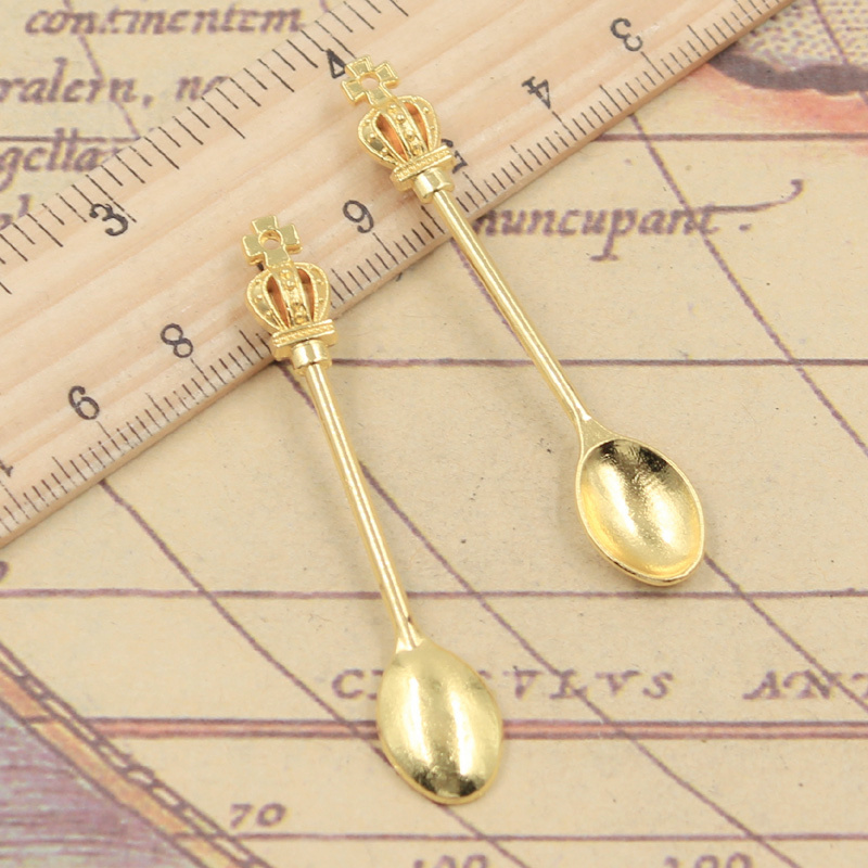 10pcs Charms Cucina Crown Cucc - Vintage Collectible Spoons recensione e prezzo
