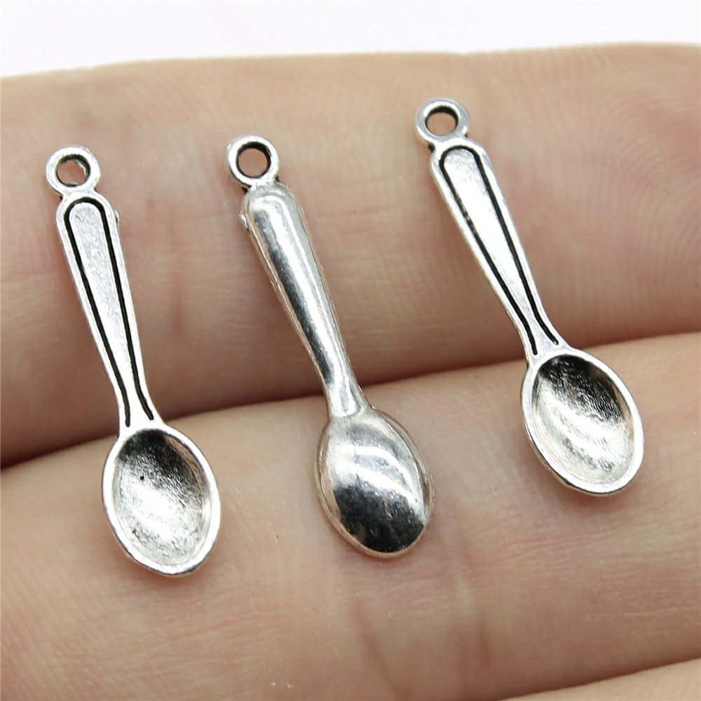 WYSIWYG 40 pz 24x6mm Charms cu - Vintage Collectible Spoons recensione e prezzo