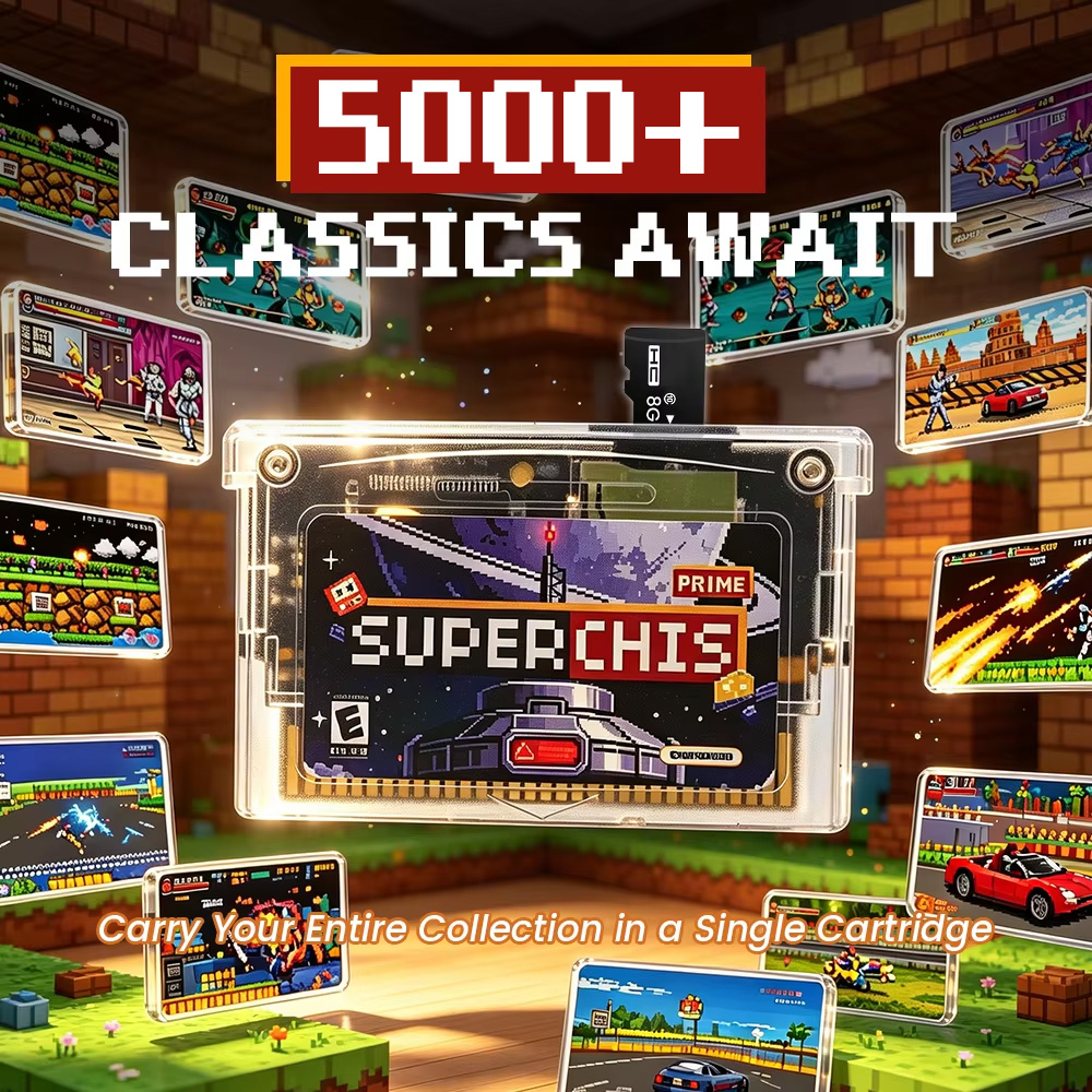 Cartuccia di gioco retrò Super - Vintage Game Collection recensione e prezzo