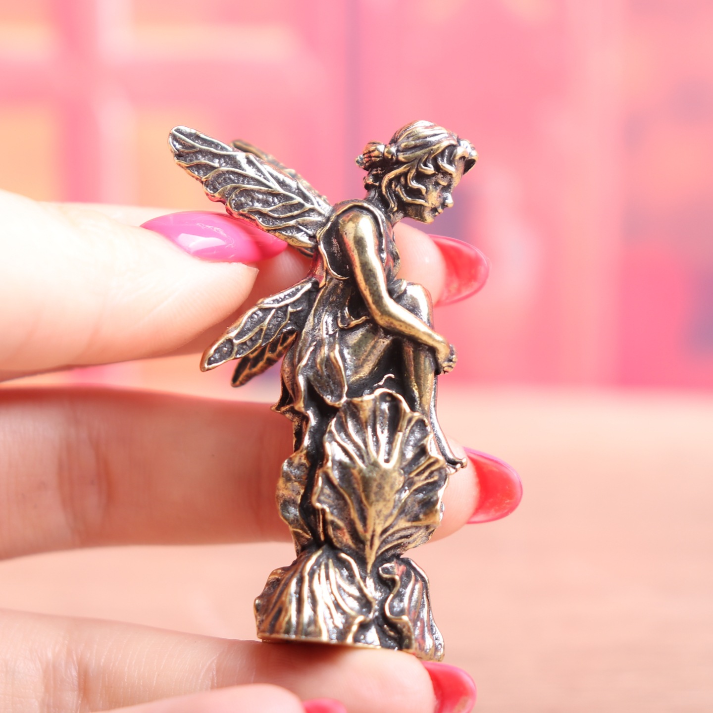Statuetta Vintage in Ottone a  - Vintage Fairy Figurines Collectible recensione e prezzo