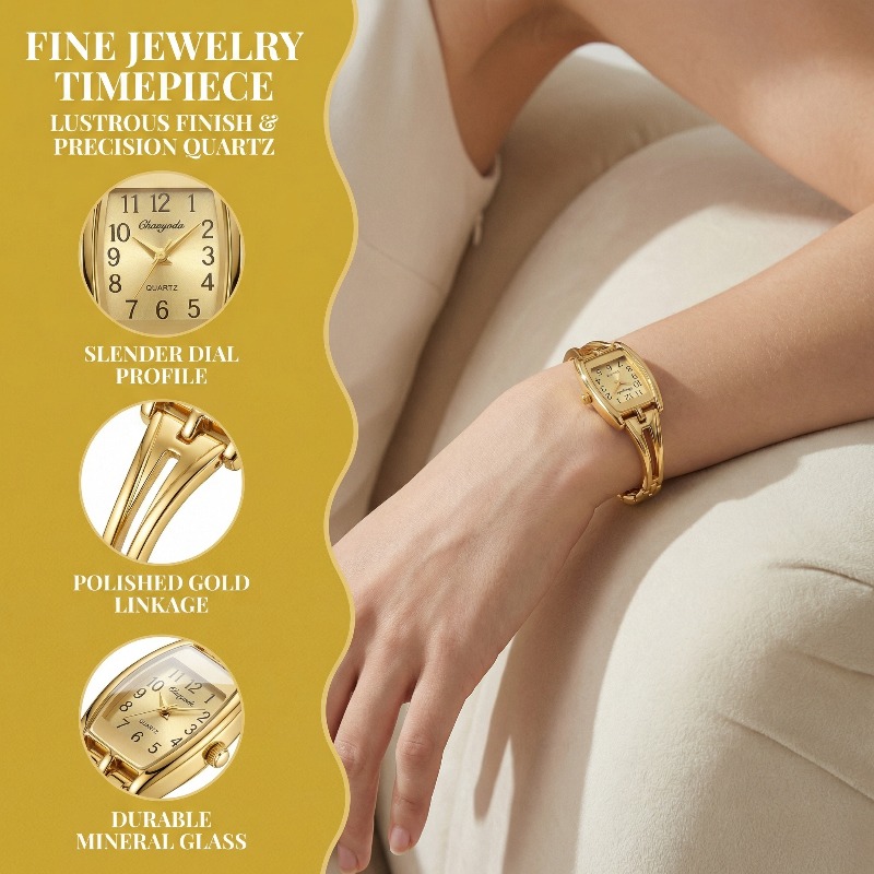 Orologi di Lusso da Donna, Oro - Vintage Watch Crystal recensione e prezzo