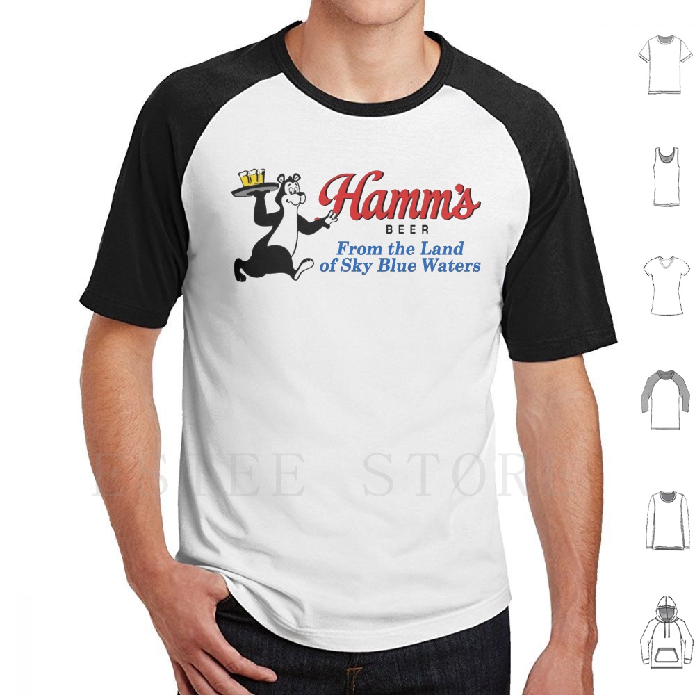 Hamm's Beer Bear Design T Shir - Collectible Vintage T Shirts recensione e prezzo