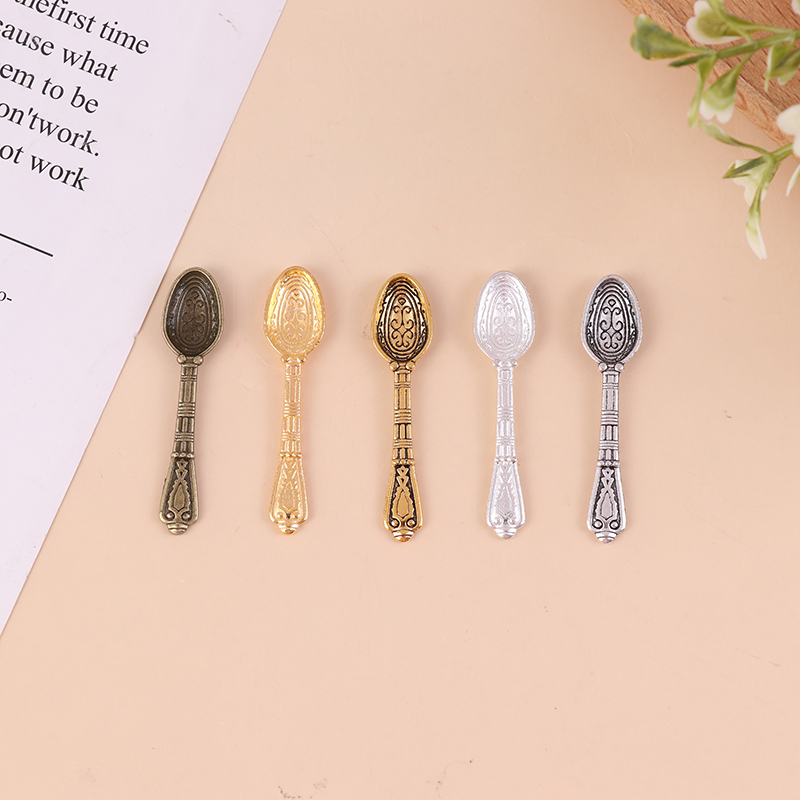 10 pz 1:12 Dollhouse cucchiai  - Vintage Collectible Spoons recensione e prezzo