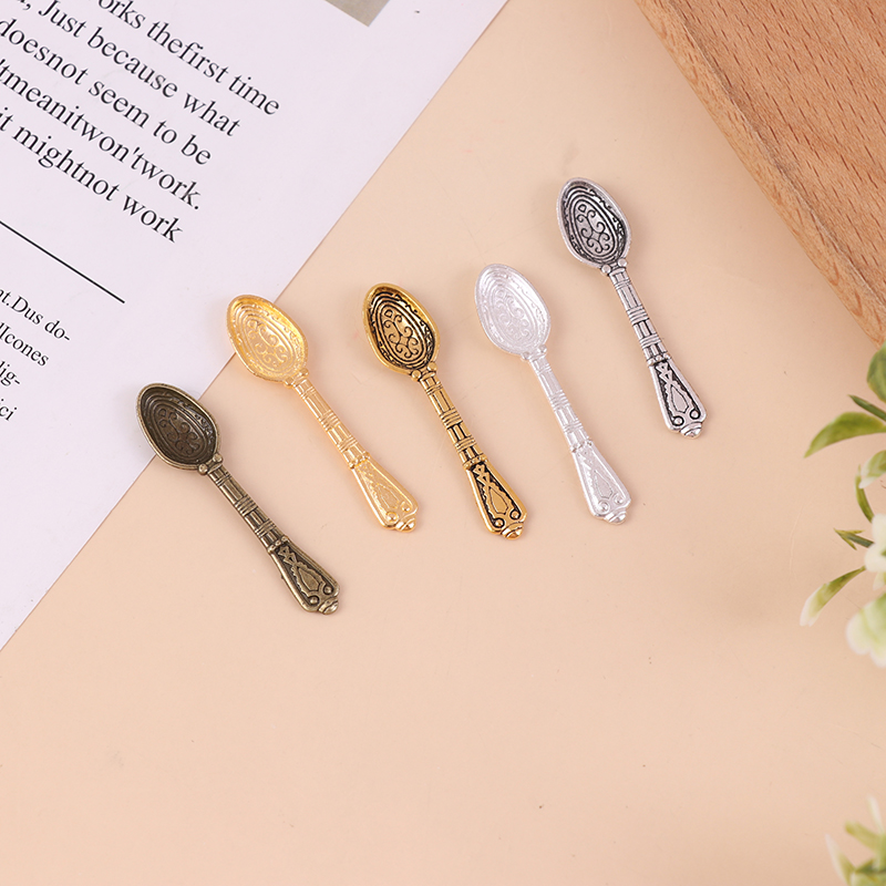 10 pz 1:12 Dollhouse cucchiai  - Vintage Collectible Spoons recensione e prezzo