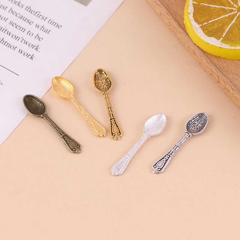 10 pz 1:12 Dollhouse cucchiai  - Vintage Collectible Spoons recensione e prezzo