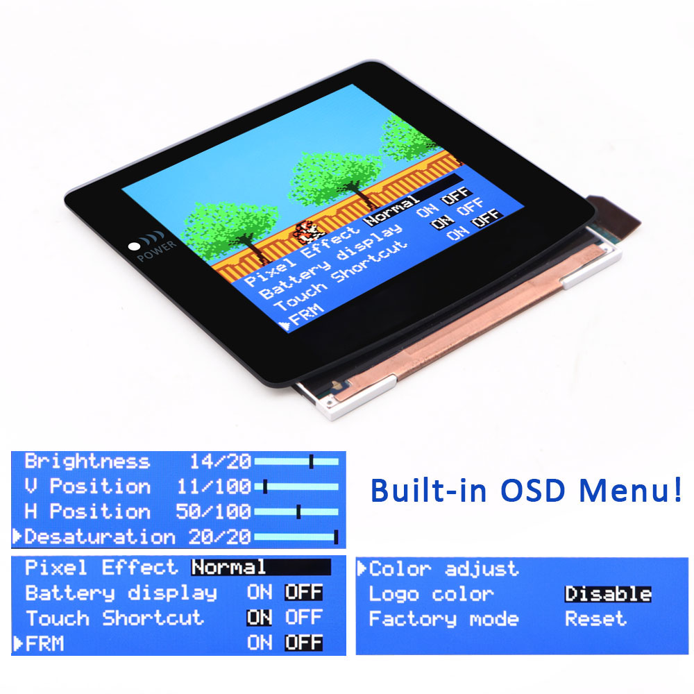 Hispeedido Kit LCD IPS Retro P - Vintage Game Collection recensione e prezzo