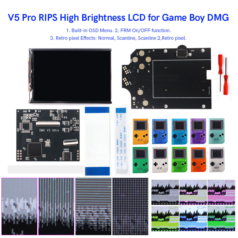 HISPEEDIDO Per GB Dmg V5 Pro,  - Vintage Game Collection recensione e prezzo