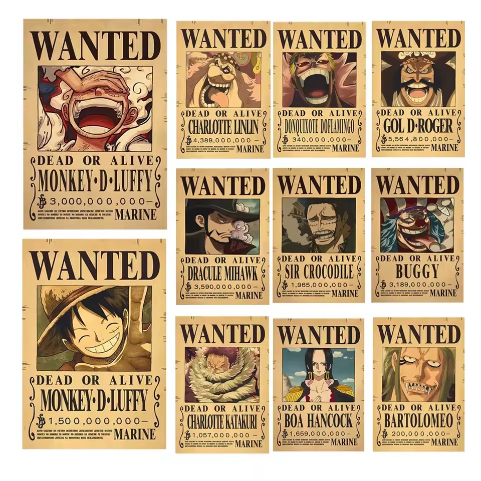 Poster Anime One Piece con Bor - Vintage Collectible Toys recensione e prezzo