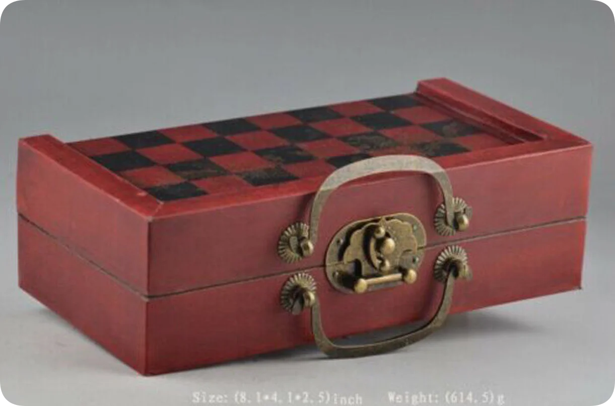 Set di scacchi vintage pieghev - Vintage Collectible Board Games recensione e prezzo
