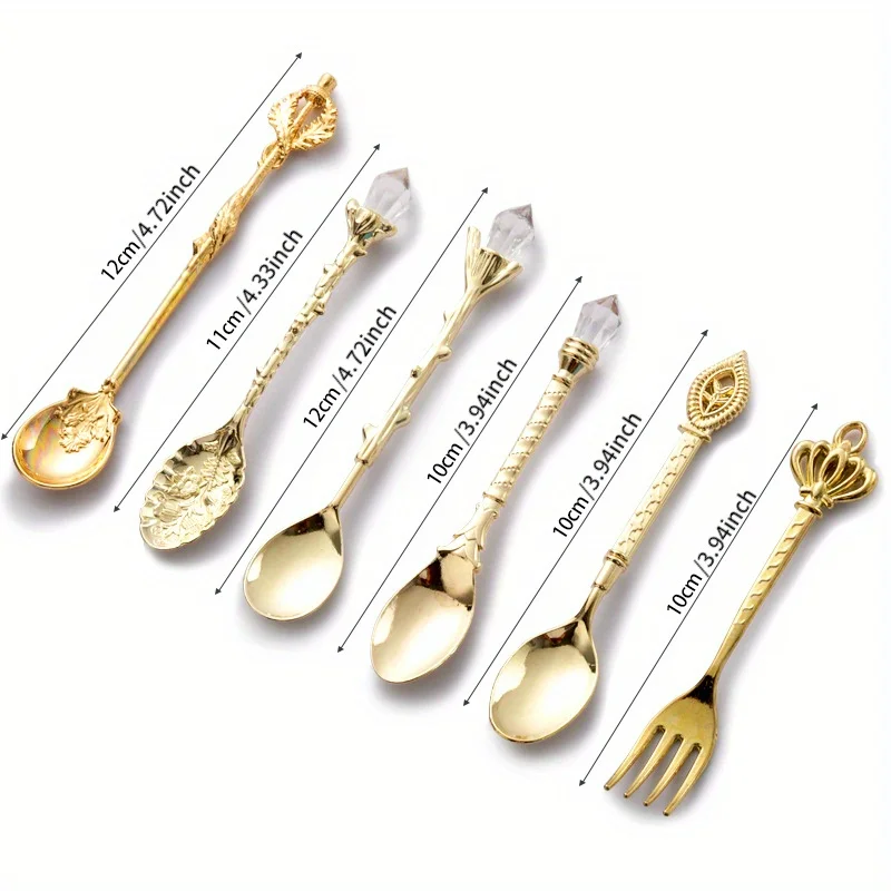 6 pezzi vintage cucchiai forch - Vintage Collectible Spoons recensione e prezzo