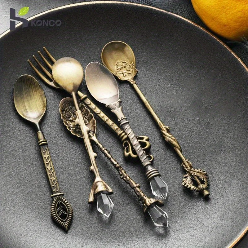 6 pezzi vintage cucchiai forch - Vintage Collectible Spoons recensione e prezzo